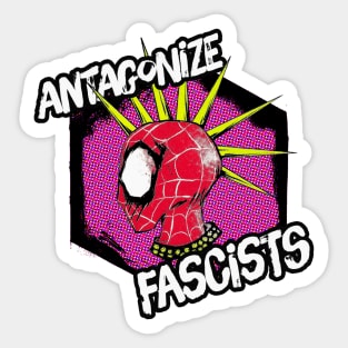 Antagonize Fascists Sticker